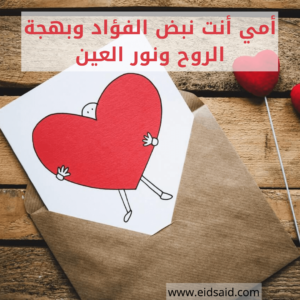 Read more about the article إهداء الام – أمي أنت نبض الفؤاد وبهجة الروح ونور العين – www.eidsaid.com – عيد سعيد